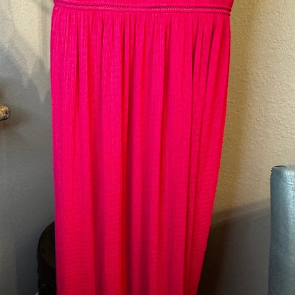 Simkhai MAUDE MAXI DRESS bold pink size 6 - Picture 9 of 11